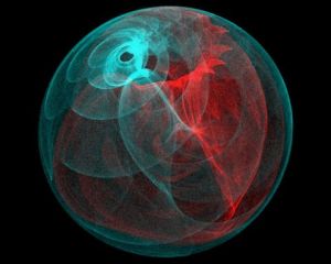 Art_numerique de FERIALE BABA AISSA: DANS SA BULLE