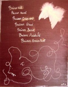 Collage de engelique: bisous d'ange