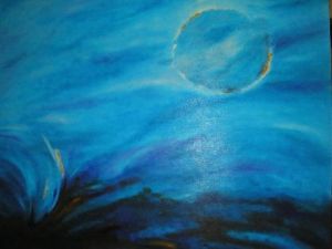 Peinture de Catherine FALIZE: Le 4eme jour