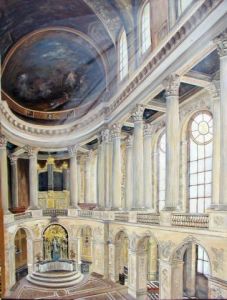 Peinture de RDDL: La Chapelle Royale