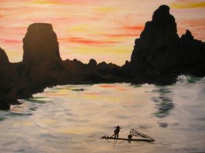 Peinture de Catherine FALIZE: Harmonie