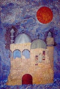 Peinture de nassab chaya: Art et la paix