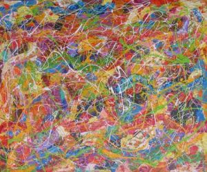 Peinture de jean pierre MALLET: Pour rire de moi