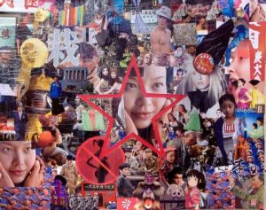 Collage de Emmanuel Mazaux: Asia