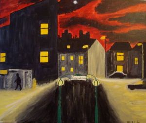 Peinture de isabelle sallet : paris