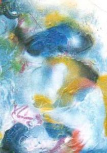 Peinture de Elle Bory : Soft blue