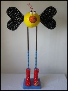 Sculpture de verolion: G.I.N.I (gros insecte non identifié)