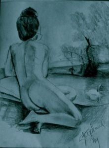 Dessin de stephanie: nude