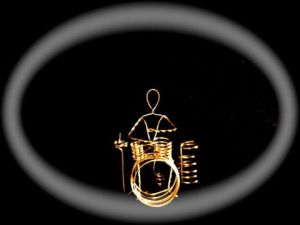 Sculpture de ploudj: solo-batterie