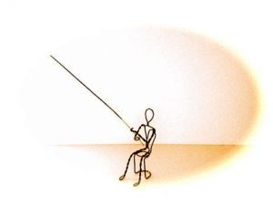 Sculpture de ploudj: Martin le pêcheur