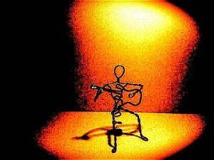 Sculpture de ploudj: solo tout seul