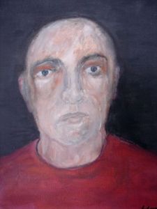 Peinture de bernard loux: je ne m'y fais pas...