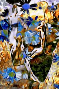 Art_numerique de bernard alcaraz: dejeuner sur l'herbe