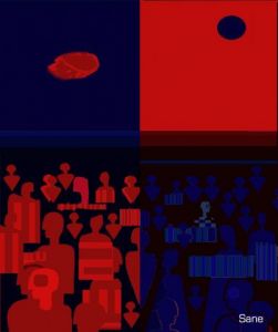 Oeuvre de Sane: Foule