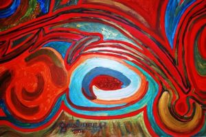 Peinture de Sabine Grabarz: Ignition