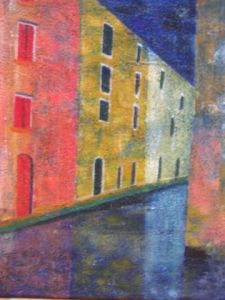 Peinture de catherine martin: venise 1