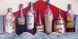 Peinture de Mariele KAISER: BAR OPEN
