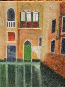 Peinture de catherine martin: venise 2
