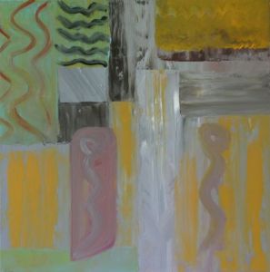 Peinture de jerome vericel: vague