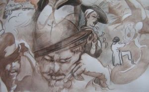 Dessin de nono: esquisse 2