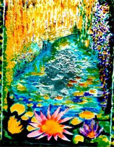 Oeuvre de Mendan: nenuphars