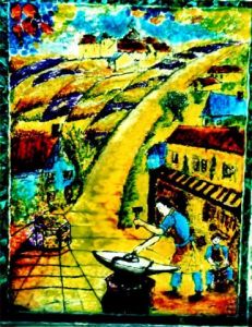 Oeuvre de Mendan: Le forgeron