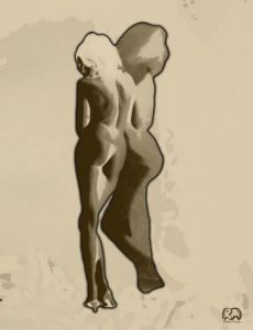 Art_numerique de Richard Miossec: Timide