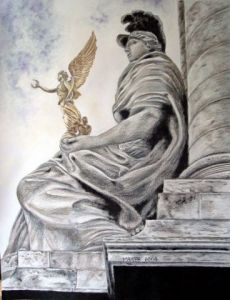 Dessin de Mahtab: Le pont Alexandre III