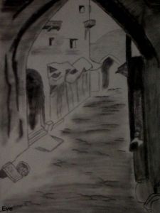 Dessin de Eve: Marrakech