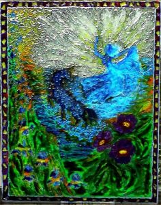 Oeuvre de Mendan: Danseuse à la licorne