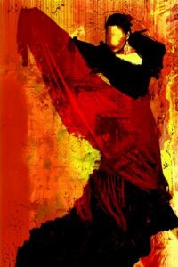 Art_numerique de Dezignbyguyom: Woman of fire