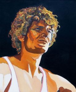 Peinture de pilaro: le fils de l'autre