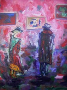 Peinture de Martine Bach: l'exposition