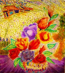 Oeuvre de Mendan: RoseMignonne2