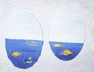 Peinture de Michele Zieser: Fish