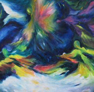 Peinture de Eliette Graf: Jeux de Fées