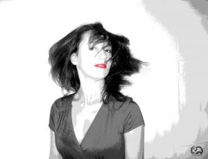 Art_numerique de Richard Miossec: Charline 1