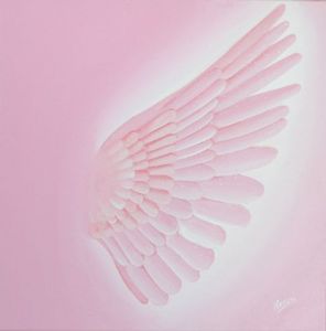 Peinture de Marie Helene Besson: Caresse d' Elle