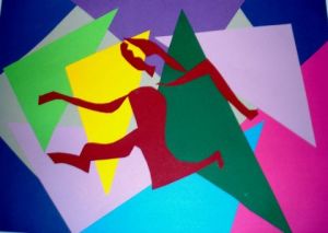 Collage de BRIGITTE BASPEYRAS: le choix de jean