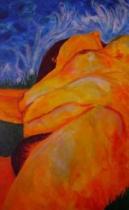 Peinture de VIRGINIE ROUSSEL: GAÏA