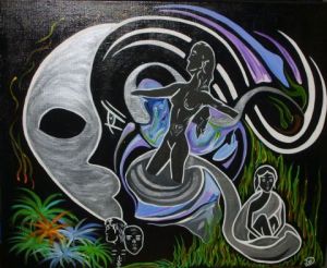 Peinture de Sabrina D: Esprit féminin