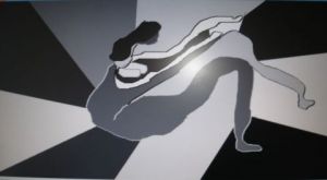 Collage de BRIGITTE BASPEYRAS: gris et noir 10