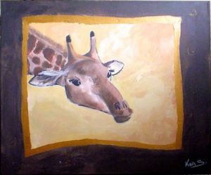Peinture de keira S: Girafe 01