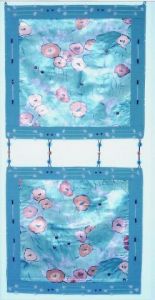 Art_textile de Isabelle  Mounib: Bel azur