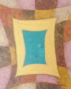 Peinture de Mireille PRECLOUX: Hommage à Miro