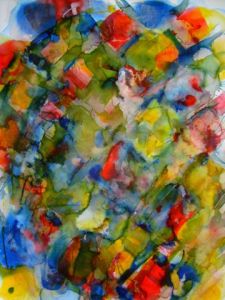 Peinture de Corinne Salou: Trois heures et trente minutes