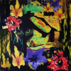 Peinture de Laurence SAVELLI: Nouvelle Eve