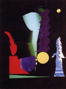 Collage de Mochir Eliacine: Hommage a la mere