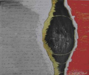 Peinture de Christine Rospide: Breche 1