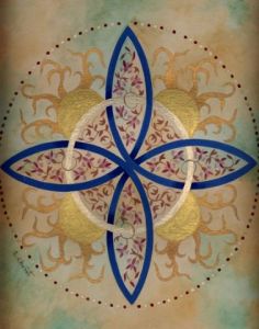 Oeuvre de Sylvie CHENET: Motif celte